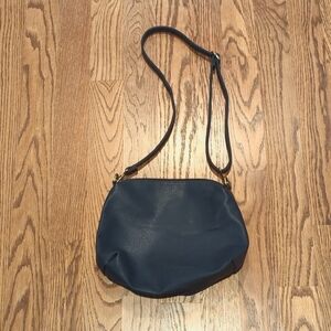 Dark Blue Joy Susan Faux Leather Crossbody Navy Blue Purse